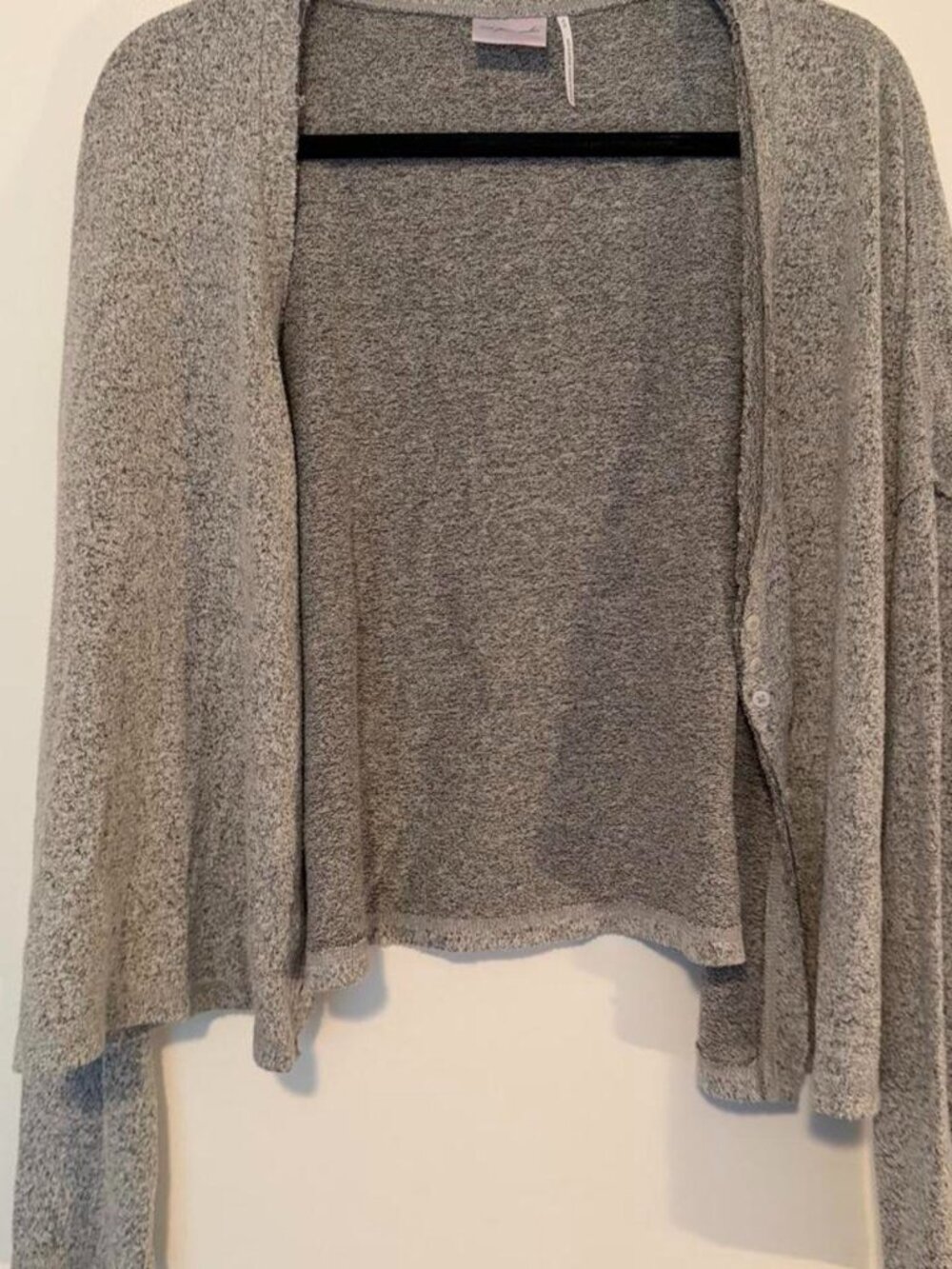 Gray heathered Out From Under cardigan in size M